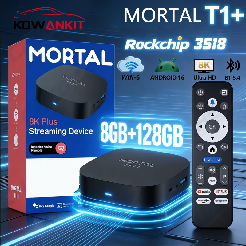 Khadas Vim4 8Gb - 2026 New Android TV Box T1+