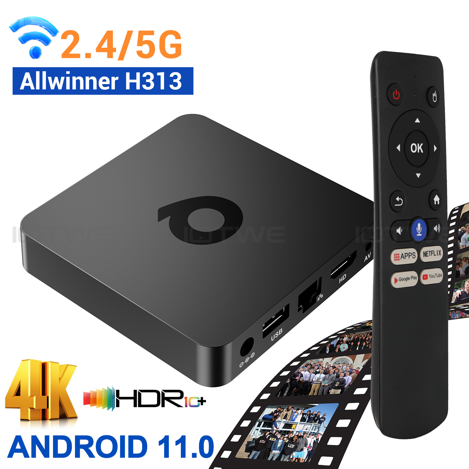 IOTWE T95Q 8K Support Android1 - Radxa Rock 5B 16Gb review and price
