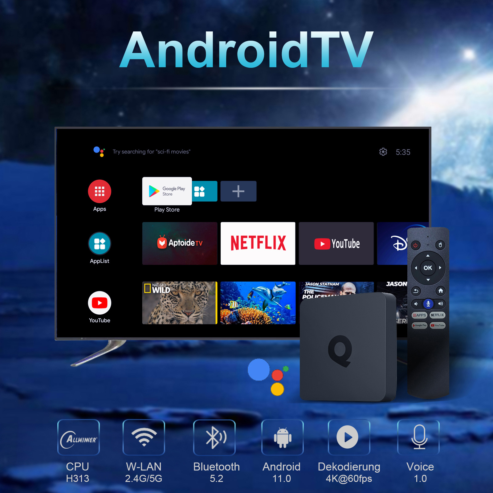 IOTWE T95Q 8K Support Android1 - Radxa Rock 5B 16Gb review and price