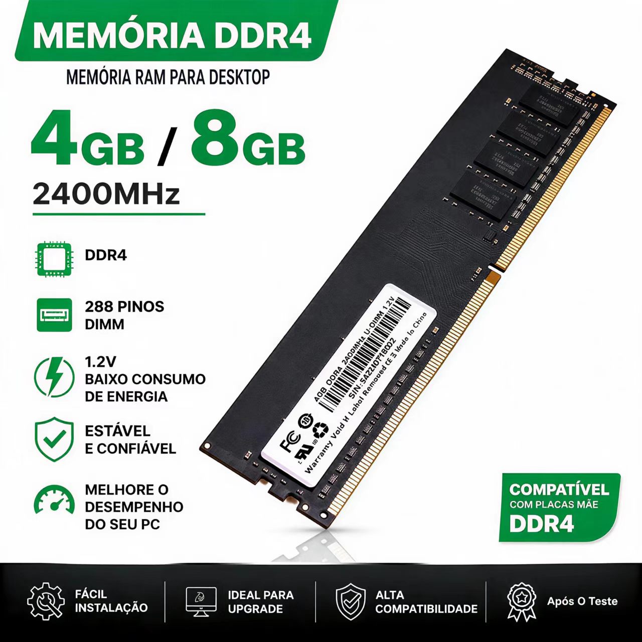 DDR4 RAM 4GB 8GB 2400MHz Deskt - Khadas Vim4 8Gb review and price