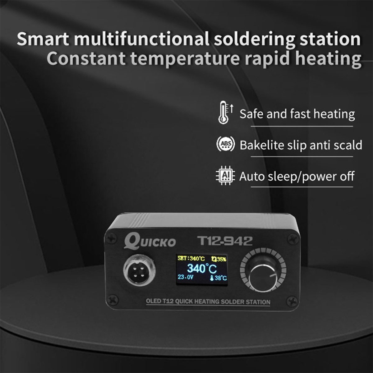 Mini OLED T12 Solder Station K - Soldering Station T12 Oled review and price