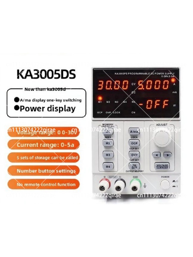 KA3003D / KA3005P Digital Prog - Programmable Dc Power Supply 60V 5A review and price